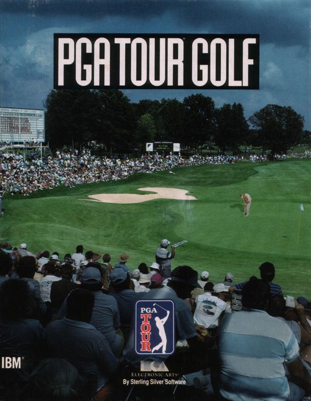 PGA Tour Golf box art for Sega Mega Drive